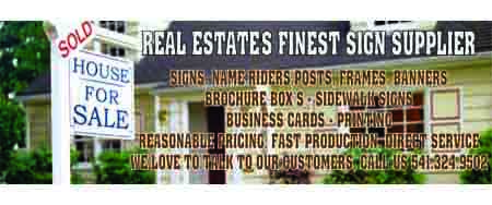 Real Estate Sign Store